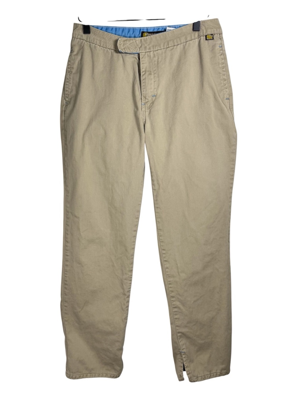 Vintage GASOLINE Women’s Beige Cotton Khaki Preppy Chino Pants Sz 9/10